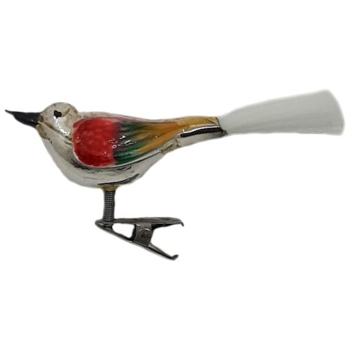 Glass bird with short beak