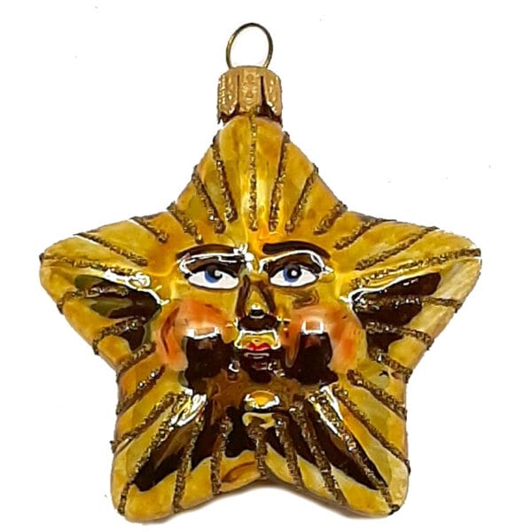 Star with face