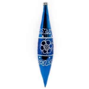 Twisted cone with polka dots