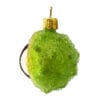 Weihnachtsschmuck glitzernde Kastanie